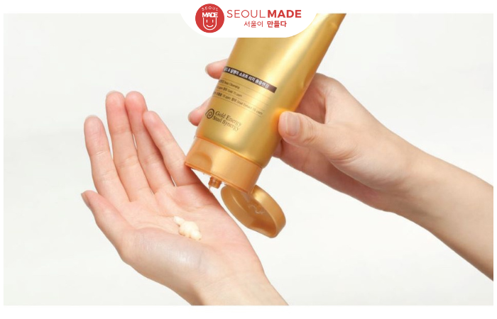 Sữa rửa mặt ốc sên vàng 24k gold & snail