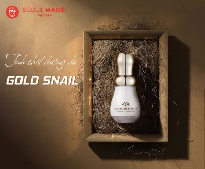 Tinh chất dưỡng da Gold Snail - Giải pháp hoàn hảo cho làn da khỏe đẹp