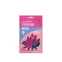 Mặt nạ tái tạo dưỡng ẩm và nuôi dưỡng chuyên sâu Dearboo Rose & Green Tea Everyday Mask